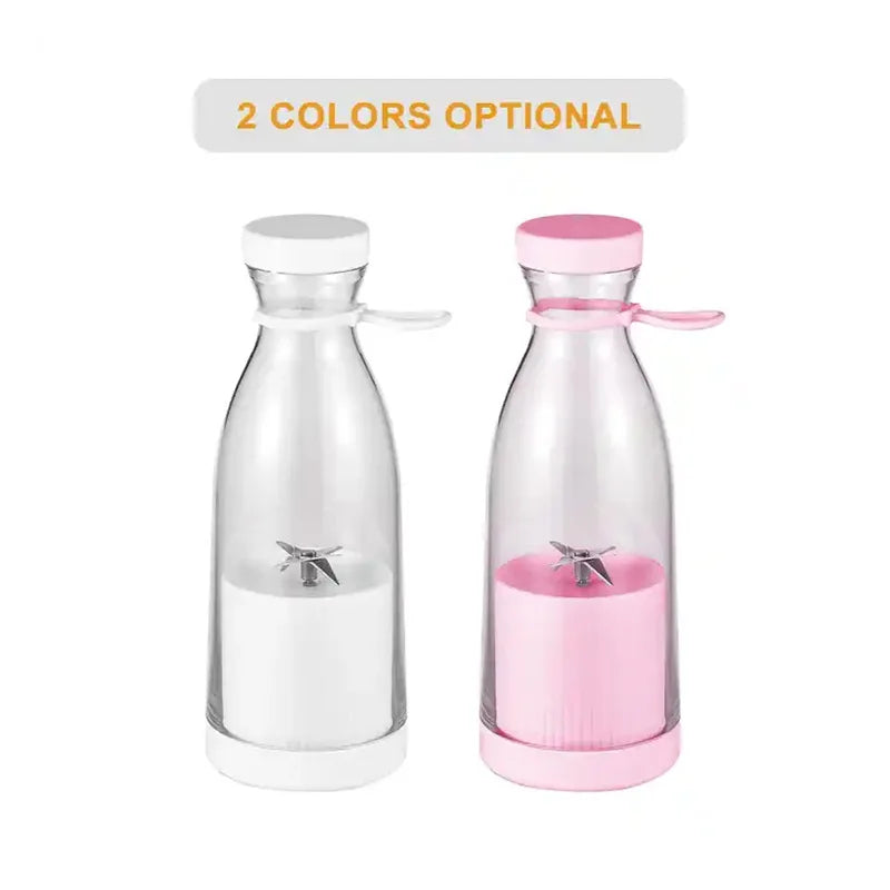 Portable electric juicer Cup Handheld USB rechargeable Multifunctional fruit blender 380ml Mini juicer